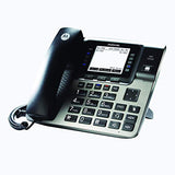 Motorola ML1000 DECT 6.0 Expandable 4-Line Business Phone System with Digital Receptionist & Answering System Bundle