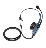 BlueParrott Noise Cancelling Bluetooth Headset – 2-in-1 Convertible Stereo to Mono Wireless Headset with Activated Noise Cancellation, Extended Wireless Range and IP54-Rated Protection