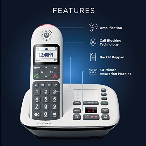 Motorola Digital Cordless Telephone with Answering Machine