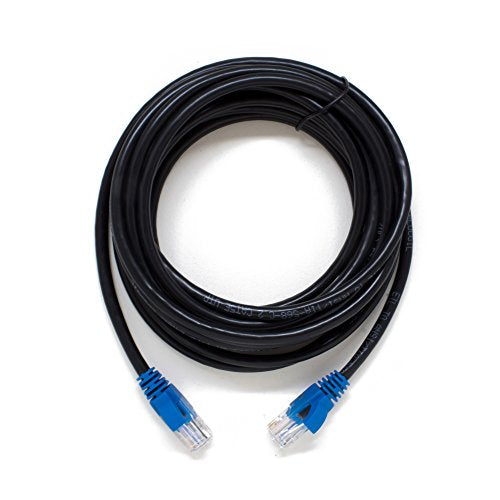 blucoil 10-FT Premium Cat5e Network Cable with RJ45 Male to Male Connectors - 1 Gbps Ethernet Cable with 24 AWG Wire for Computers, TV Tuners, Modems, Routers, Servers, and Power-Over-Ethernet