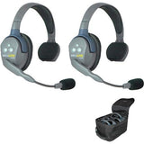 EARTEC UL2S Ultralite 2-Person System, Includes Single-Ear Master Headset and Single-Ear Remote Headset