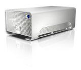 G-Technology G-RAID Dual Thunderbolt Ports for Powerful Data Transfer, Silver