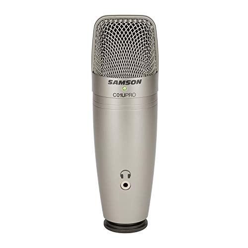 Samson 29/C01UPRO USB Microphone, Silver