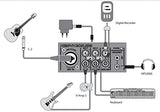 Behringer XENYX 302USB Premium 5-Input Mixer with XENYX Mic Preamp and USB/Audio Interface Black