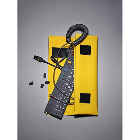 teenage engineering OP-Z PVC Roll Up Bag for OP-Z Portable Synthesizer and Multimedia Sequencer (Yellow)