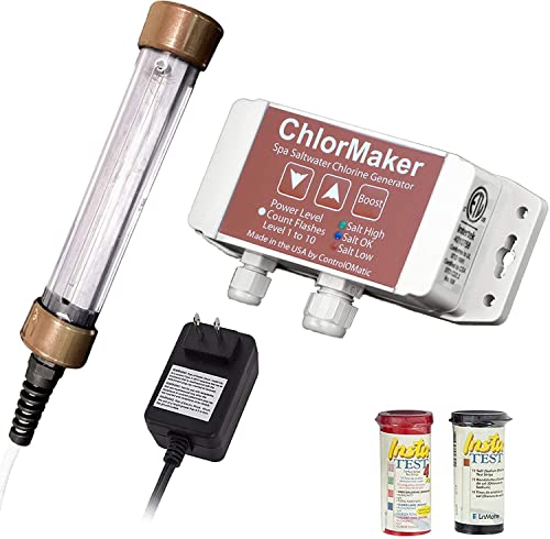 ControlOMatic ChlorMaker and MegaChlor Saltwater Chlorine Generation System for Spas and Hot Tubs