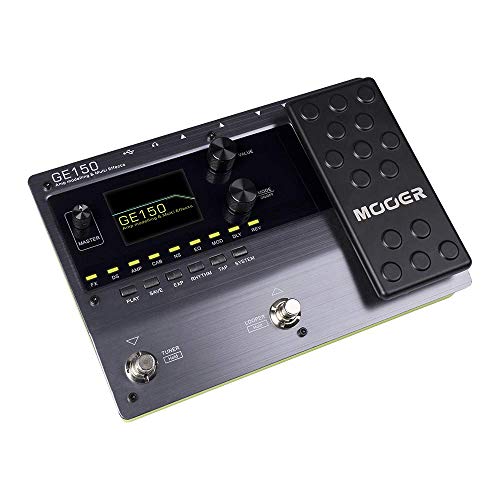 MOOER GE150 Electric Guitar Amp Modelling Multi Effects Pedal (Renewed)