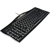 Evoluent R3K Reduced Reach Right-Hand Keyboard with Wired USB Connection and Soft Touch Keys, Black