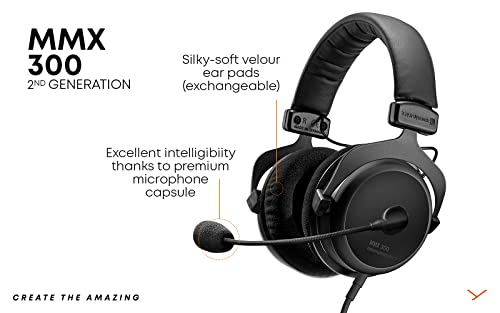 beyerdynamic MMX 300 (2nd Generation) Premium Gaming Headset