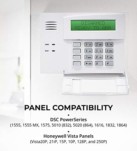 Eyez-On Envisalink EVL-4EZR IP Security Interface Module 2-Pack for DSC and Honeywell (Ademco) Security Systems, Compatible with Alexa