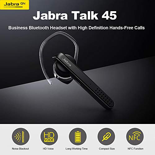 Ja Bra Talk 45 Bluetooth Earbuds with Dual Mic Noise Cancellation Bundle