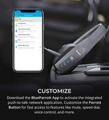 BlueParrott B350-XT Noise Cancelling Bluetooth Headset with Bluetooth Wireless Connectivity for iOS and Android (Black) Bundle with and 3' USB Extension Cable