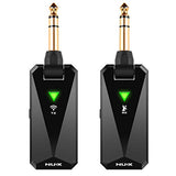 NUX B-5RC Wireless Guitar System for Most of Types of Guitar with Active or Passive Pickup, Charging Case Included,Auto Match,Mute Function,Guitar Wireless Transmitter and Receiver, 2.4GHz