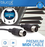 MOOER GE300 Amp Modelling Processor Synth Pedal Guitar Multi Effects Bundle with Blucoil 10' Straight Instrument Cable (1/4"), 2x 10' XLR Cables, 2x 5' FT MIDI Cables, and 2x Patch Cables