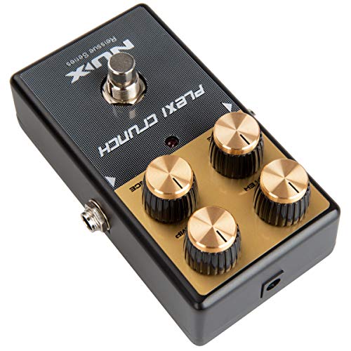 NUX Plexi Crunch Guitar Distortion Effect Pedal High Gain Distortion Tone, Classic British High Gain Tone