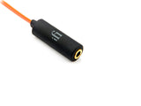 iFi Ear Buddy Audio Attenuator Cable for Headphones and IEMs Compatible with 3.5mm Headphone Jack - Travel Kit Includes Accessories
