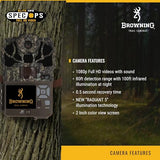 Browning Trail Cameras Spec Ops Elite HP5 - BTC-8E-HP5 - Game Camera, Wildlife Motion-Activated Camera