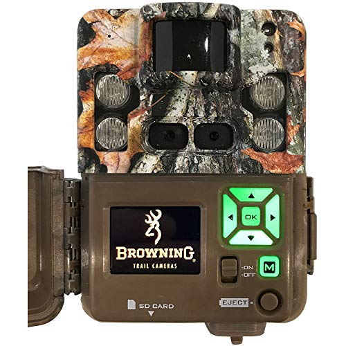 blucoil Browning Trail Cameras BTC-5PXD Strike Force Pro XD (2-Pack) Bundle with 2-Pack VidPro USB 2.0 Card Readers, 2-Pack 32GB Class 10 SDHC SD Cards 16 AA Batteries