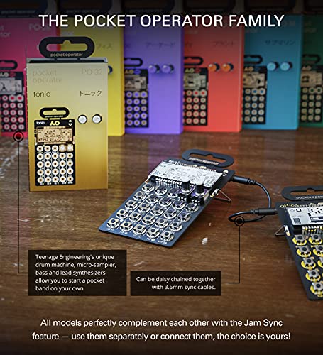 Teenage Engineering Pocket Operator PO-32 tonic (Certified Refurbished)