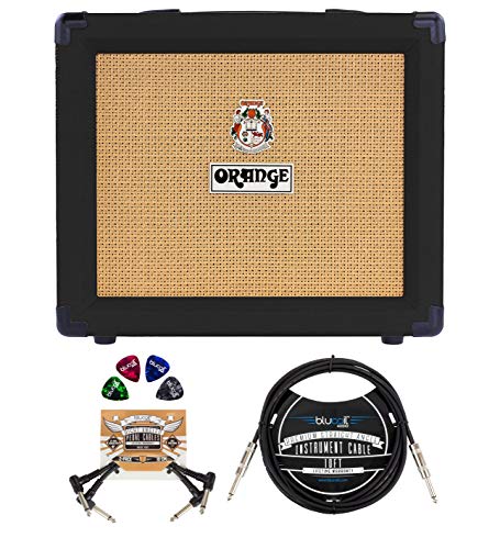 Orange Amps Crush 20 Combo Amplifier for Guitars Bundle