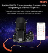 MIOPS Mobile Dongle with O1 Cable Kit for Olympus Cameras - Turns Smartphone into Remote Trigger Compatible with Android and iOS