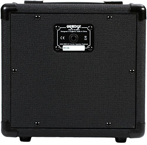 Orange Micro Dark Terror Hybrid Amp Head Mini Stack Combo w/ Cabinet and Speaker Cable, Black