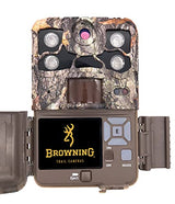 Browning BTC-7E-HP4 Recon Force Elite HP4 Trail Camera for Outdoor Surveillance Bundle with Blucoil 32GB SDHC Card, 6.5-FT Combination Cable Lock, 4 AA Batteries, 5x Cable Ties, and VidPro Card Reader