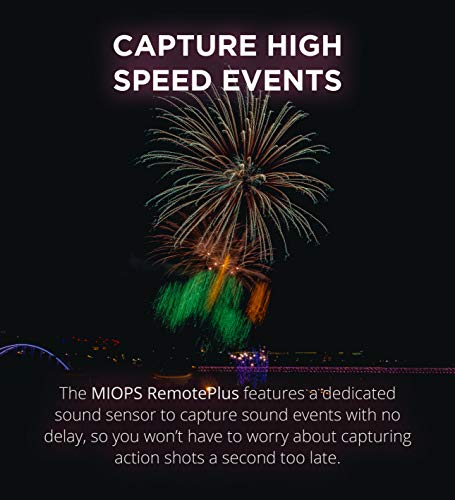 MIOPS Mobile Remote Programmable Trigger for DSLR or Mirrorless Cameras (iOS and Android)