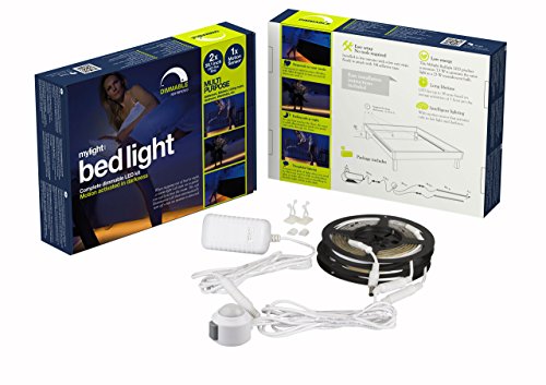 Bed Light by mylight.me 2244030172 Motion Activated LED Lighting System, White