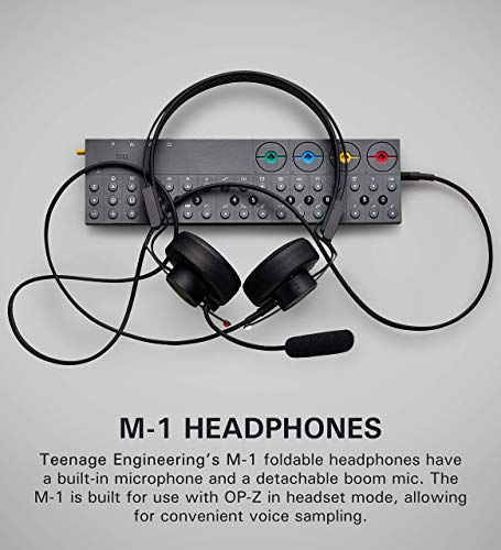 teenage engineering M-1 On-Ear Headset for OP-Z Synthesizer and Daisy Chain Headphones (Renewed)