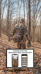 Browning BTC-4G-RLDC Defender Wireless Cellular Trail Camera for Outdoors - AT&T, Verizon (2-Pack) Bundle with Blucoil 32GB SDHC Cards (2-Pack), 6.5' Cable Lock, 6 AA Batteries, and VidPro Card Reader