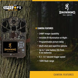 Browning Trail Cameras Spec Ops Elite HP5 - BTC-8E-HP5 - Game Camera, Wildlife Motion-Activated Camera