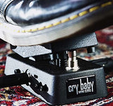 Dunlop Cry Baby 535Q Mini Wah Guitar Effects Pedal (CBM535Q) Bundle with Blucoil 4x Guitar Picks, 10' Straight Instrument Cable (1/4"), 9V AC Adapter, 2x Patch Cables, 5x Cable Ties, and 20' XLR Cable