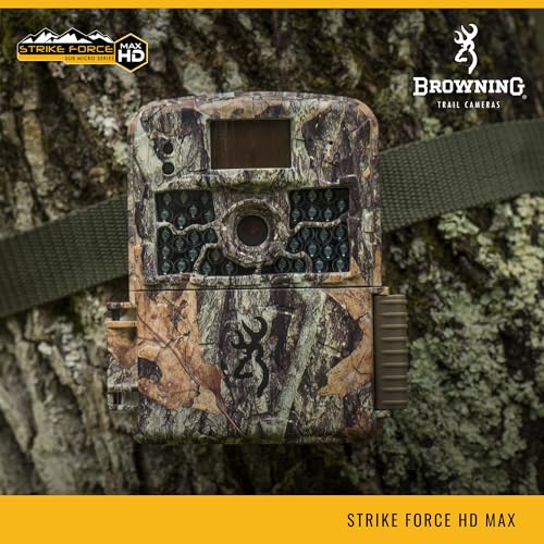 Browning Trail Cameras Hunting Wildlife Monitoring Strike Force HD Max Trail Camera