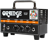 Orange Micro Dark Terror Hybrid Amp Head Mini Stack Combo w/ Cabinet and Speaker Cable, Black