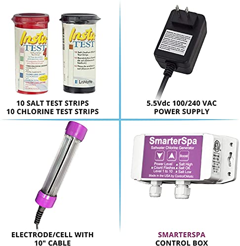 ControlOMatic SmarterSpa+ Electrolyzed Water System