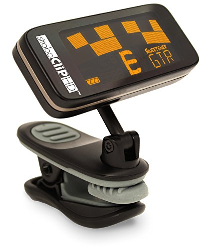 Peterson StroboClip HD Clip-On Tuner | Guitar, Bass, Violin, Ukulele, Harp, Brass, Woodwind, Orchestral