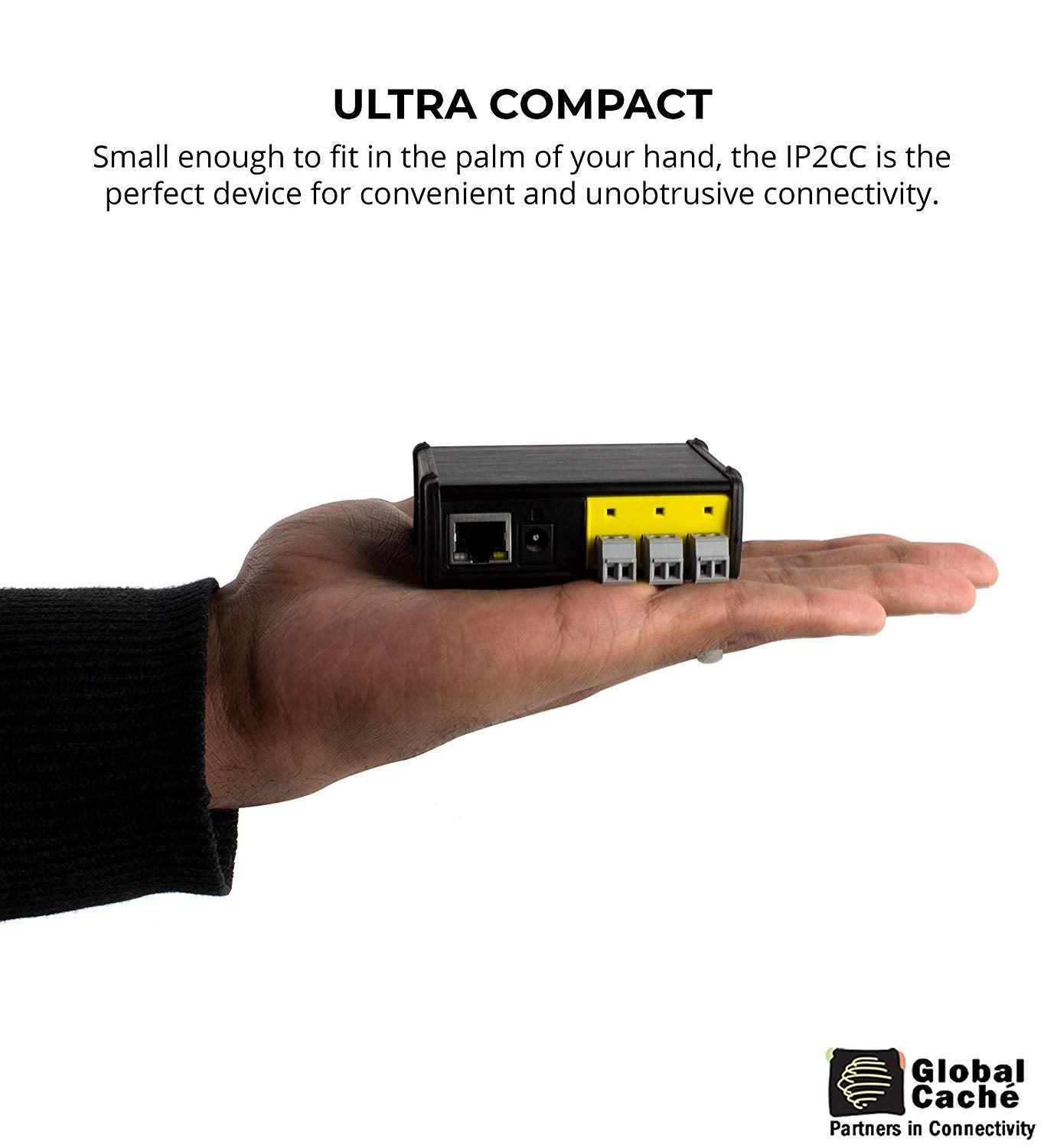 Gobal Cache Global Caché IP2CC-P iTach TCP/IP to Contact Closure Converter with Po ...