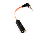 iFi Ear Buddy Audio Attenuator Cable for Headphones and IEMs Compatible with 3.5mm Headphone Jack - Travel Kit Includes Accessories