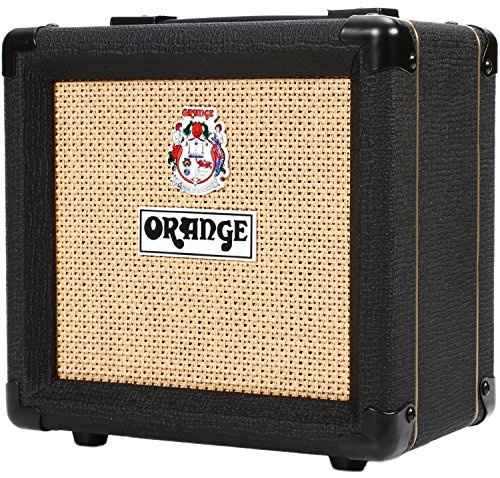 Orange Micro Dark Terror Hybrid Amp Head Mini Stack Combo w/ Cabinet and Speaker Cable, Black