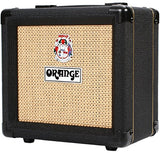 Orange Micro Dark Terror Hybrid Amp Head Mini Stack Combo w/ Cabinet and Speaker Cable, Black