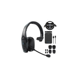 BlueParrott B550-XT Voice-Controlled Bluetooth Headset for iOS and Android Bundle with Blucoil 3-FT USB 2.0 Type-A Extension Cable, Replacement Mic Windscreens and Ear Pads