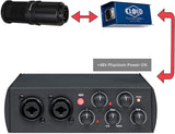 Cloud Microphones Cloud Lifter CL-1 Mic Activator for Dynamic, Ribbon, and Tube Microphone (2-Pack) Bundle with Blucoil 20-FT Balanced XLR Cables (2-Pack)