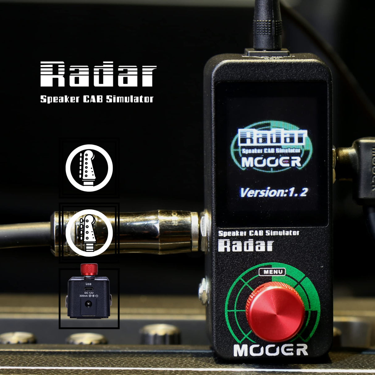 MOOER Radar Guitar Speaker CAB Simulator