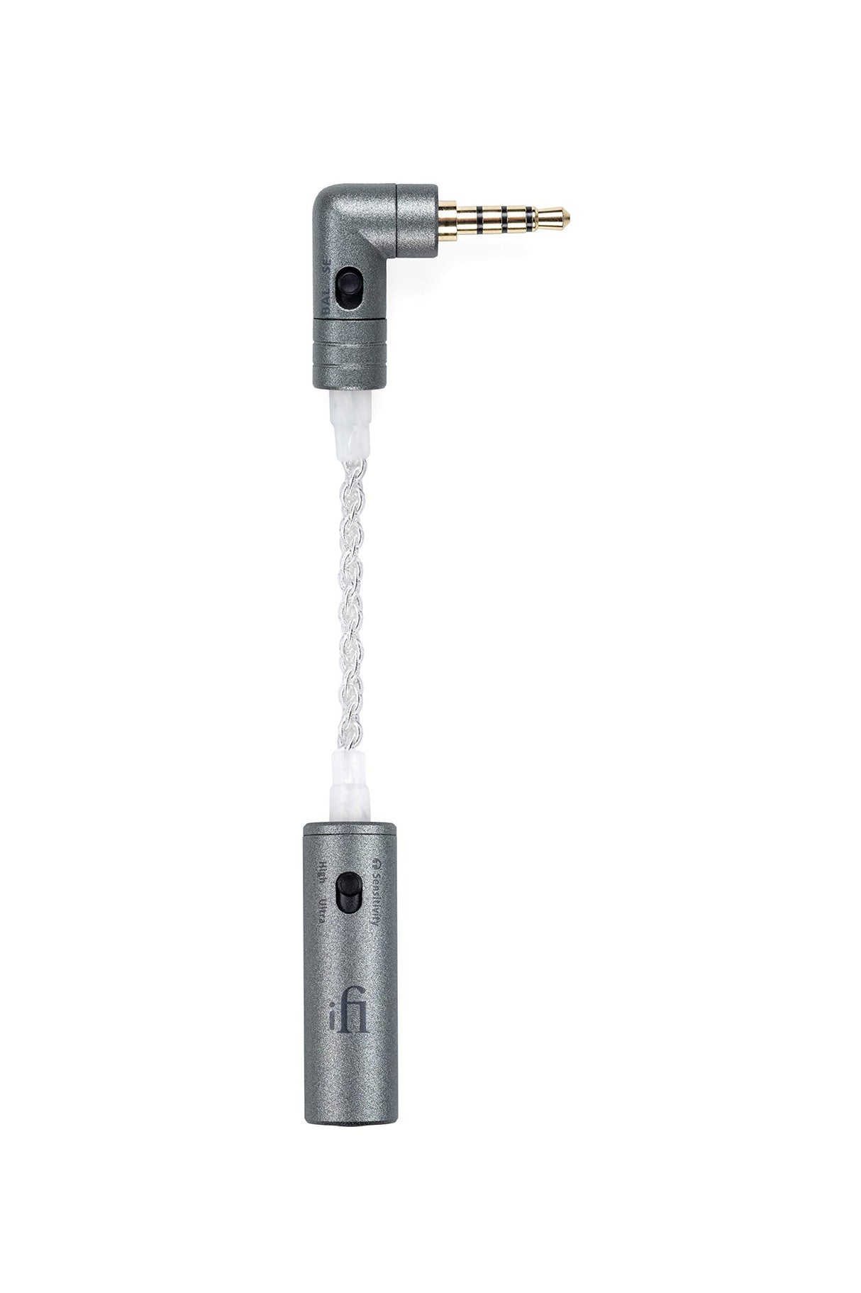 iFi iEMatch+ 3.5mm Male to Female Headphone Jack in-Ear-Monitor Audio/Optimizer/Attenuator