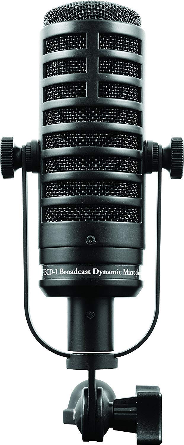 MXL BCD-1 Dynamic Mic for Podcasting and Vocal Recording Bundle with Behringer U-PHORIA UM2 USB Audio Interface for Windows and Mac, Blucoil 10-FT Balanced XLR Cable and Boom Arm Plus Pop Filter