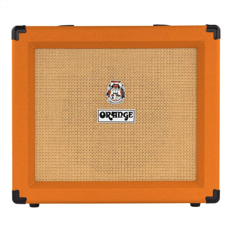 Orange Amps Crush 35RT 35W 1x10 Guitar Combo Amplifier (Orange) Bundle with Blucoil 10-FT Straight Instrument Cable (1/4in), 2-Pack of Pedal Patch Cables, and 4-Pack of Celluloid Guitar Picks