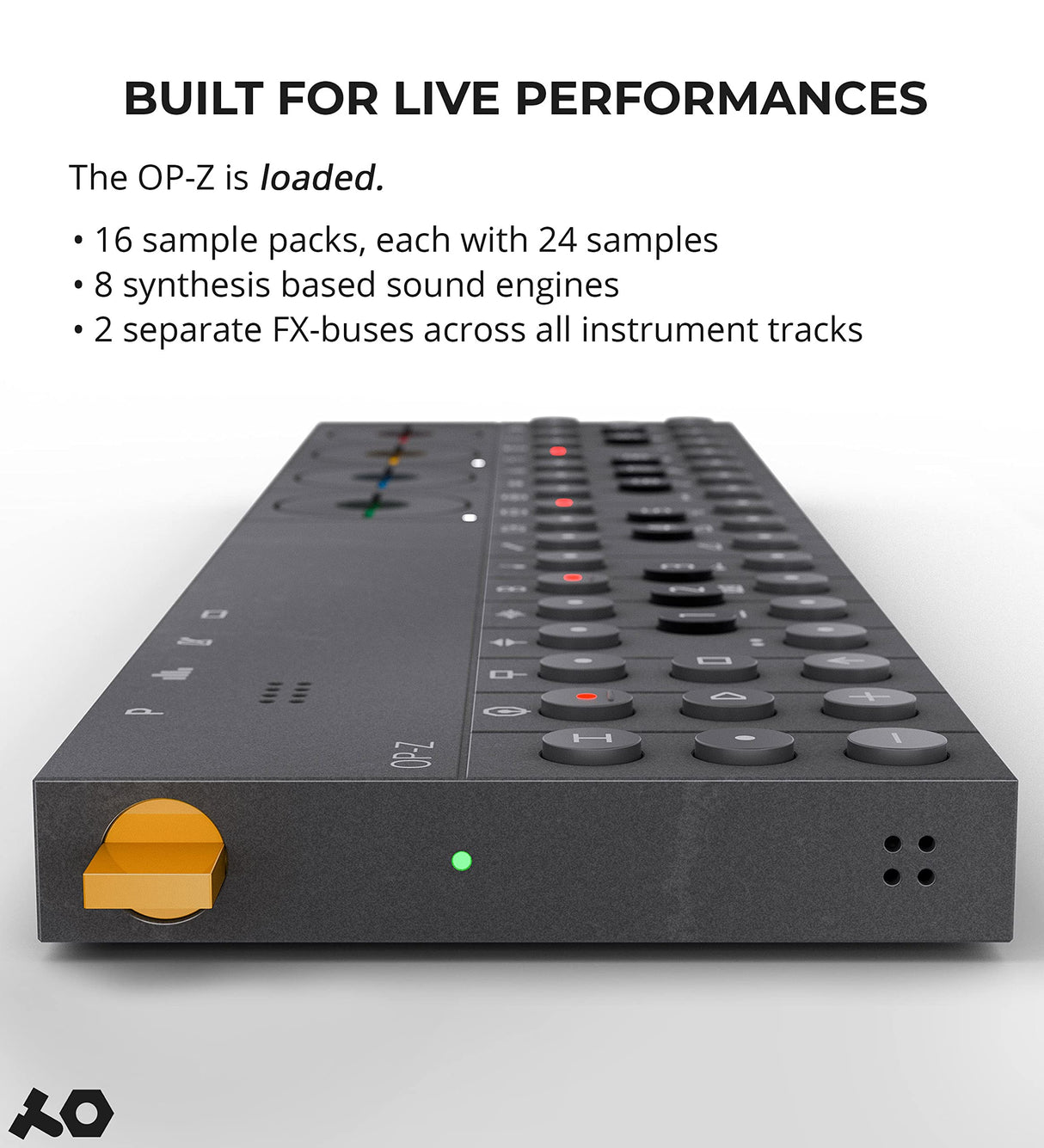 OPZ Portable Wireless 16-track Synthesizer (Renewed)