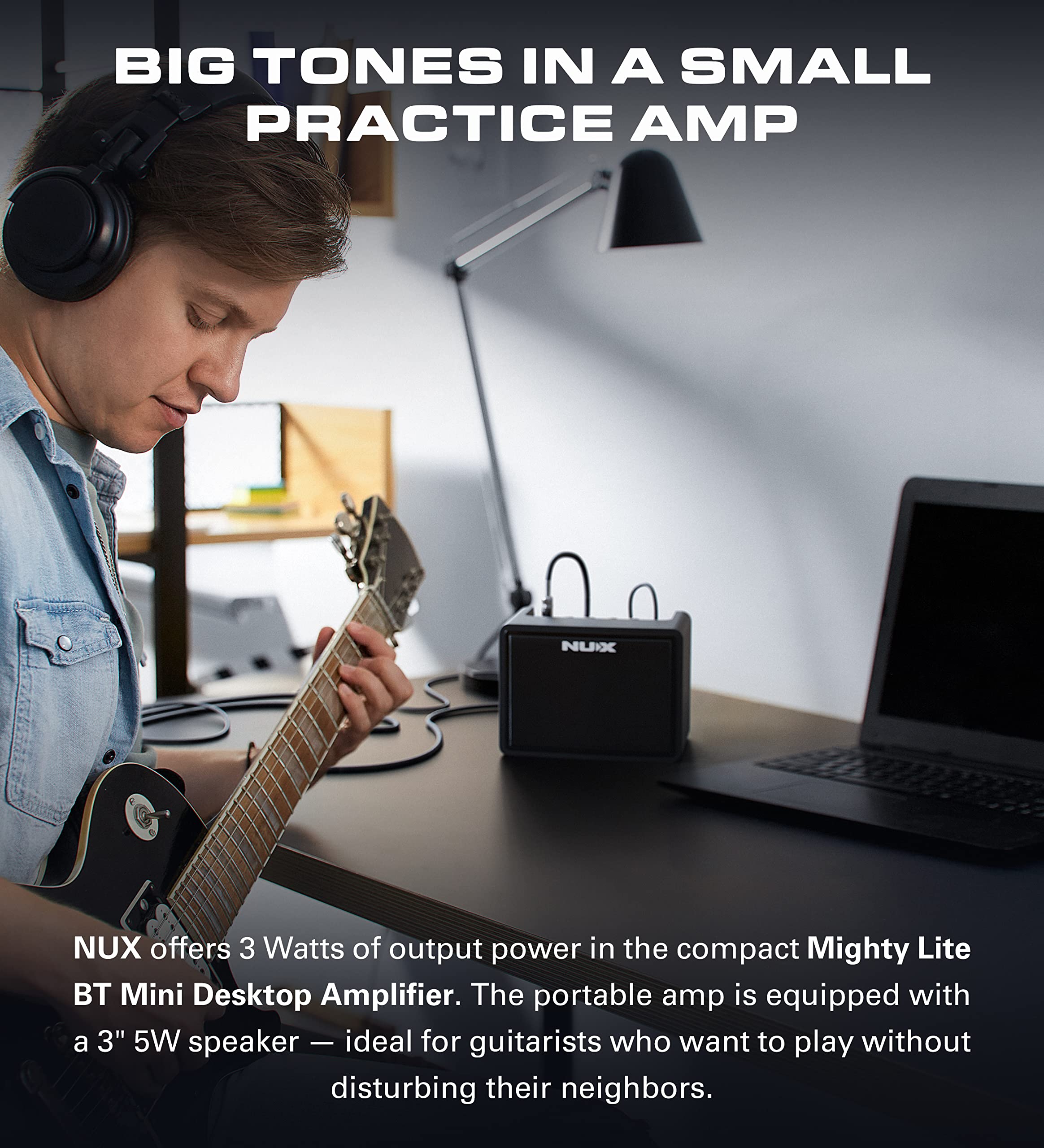 Amplificatore Chitarra Portatile NUX Mighty Lite BT - Bluetooth