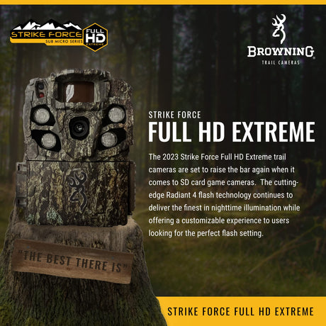 Browning Trail Cameras - Strike Force Full HD Extreme - BTC-5FHDX - Game Camera, Wildlife Motion-Activated Camera